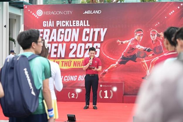 Khởi động mùa hè rực rỡ cùng Pickleball Heragon City Open 2026